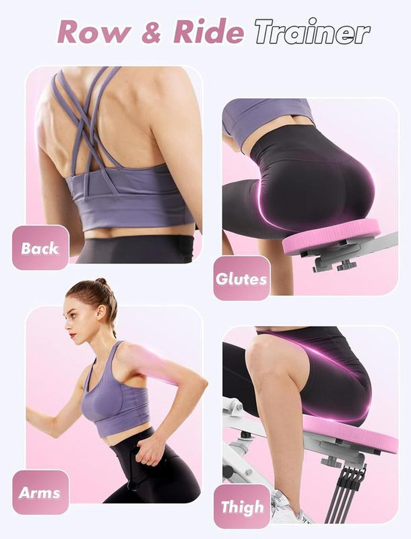 Foldable Squat Machine for GLUTES! Adjustable Resistance & 330LBS Capacity - Perfect for Small Home Gyms