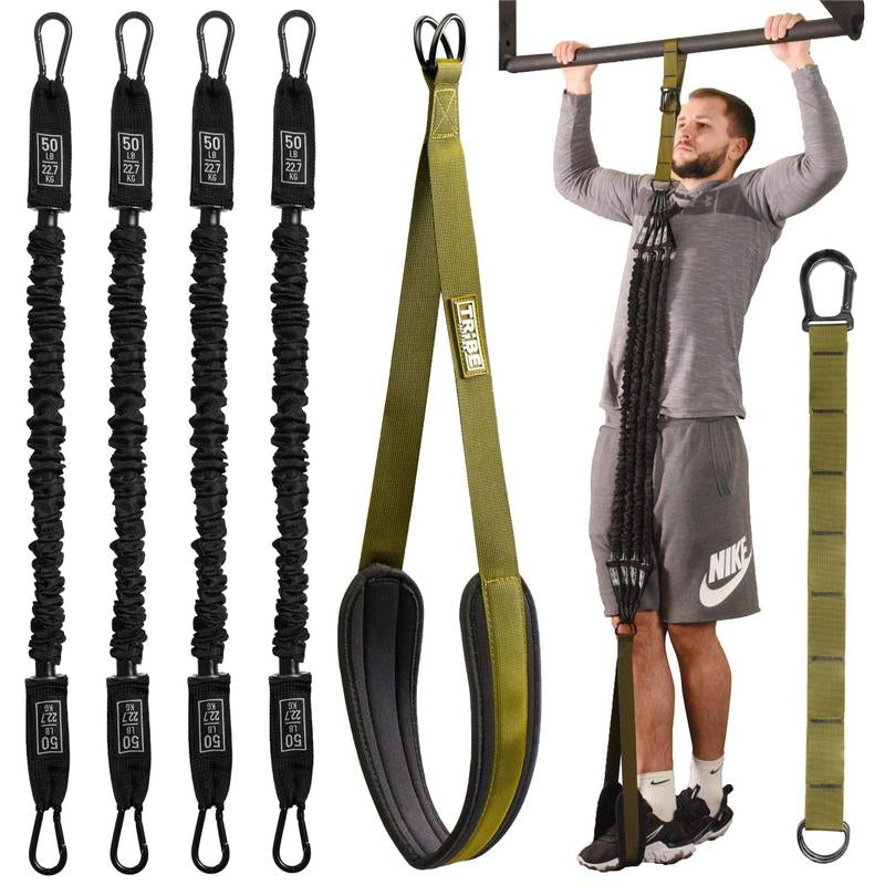 Pull up Assistance Bands Set – Adjustable Heavy-Duty Bands for Beginners & Pros | Home & Gym Ready