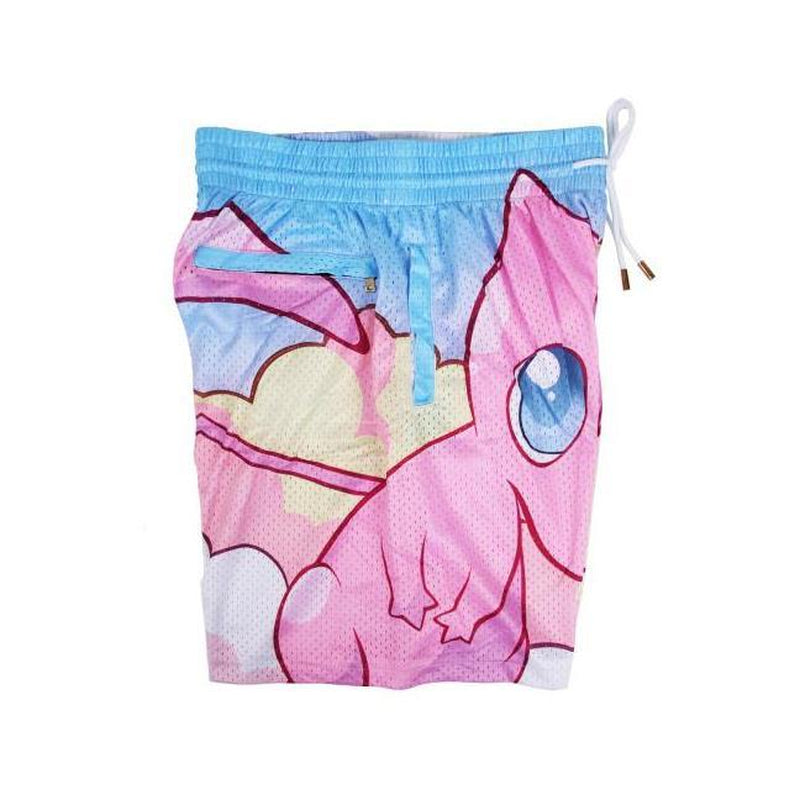 New Pokémon Shorts Men'S Basketball Shorts Workout Sport Knee Pants with Pockets Athletic Sweat Walking Summer Shorts