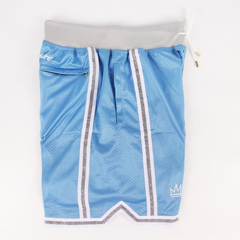 Fantastic Four Embroidered Blue Shorts Men'S Basketball Shorts Workout Sport Knee Pants with Pockets Athletic Sweat Walking Summer Shorts