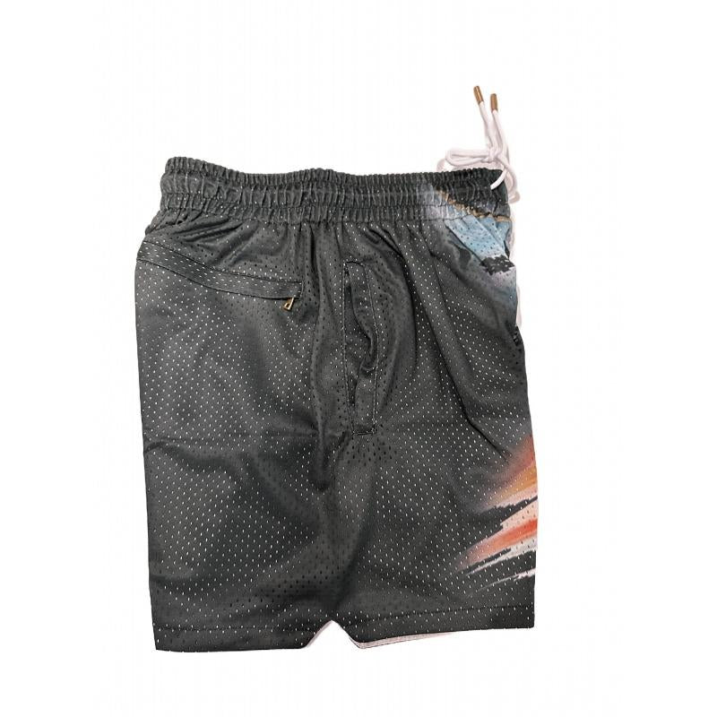 Pokemon Snorlax Dream Gym Shorts Men'S Shorts Workout Sport Knee Pants with Pockets Athletic Summer Shorts Basktetball Shorts