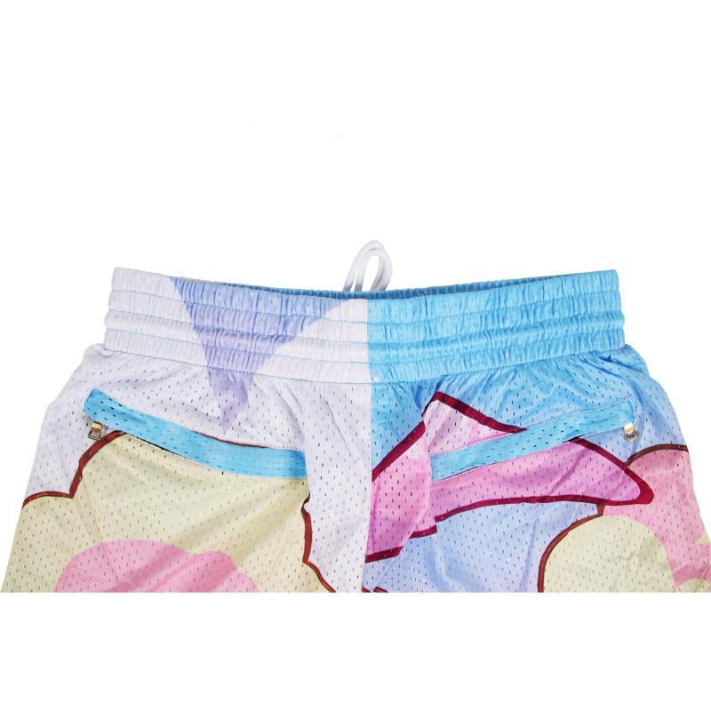 New Pokémon Shorts Men'S Basketball Shorts Workout Sport Knee Pants with Pockets Athletic Sweat Walking Summer Shorts