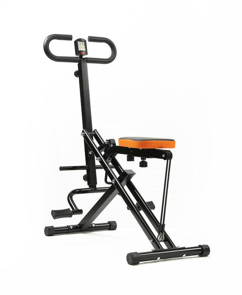 Foldable Squat Machine for GLUTES! Adjustable Resistance & 330LBS Capacity - Perfect for Small Home Gyms