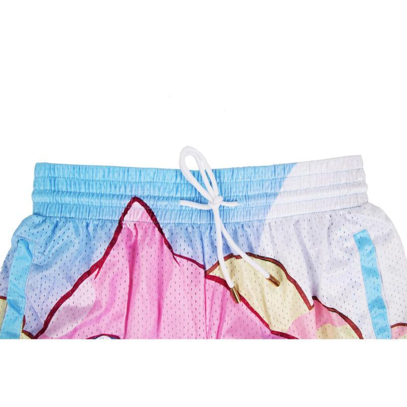 New Pokémon Shorts Men'S Basketball Shorts Workout Sport Knee Pants with Pockets Athletic Sweat Walking Summer Shorts
