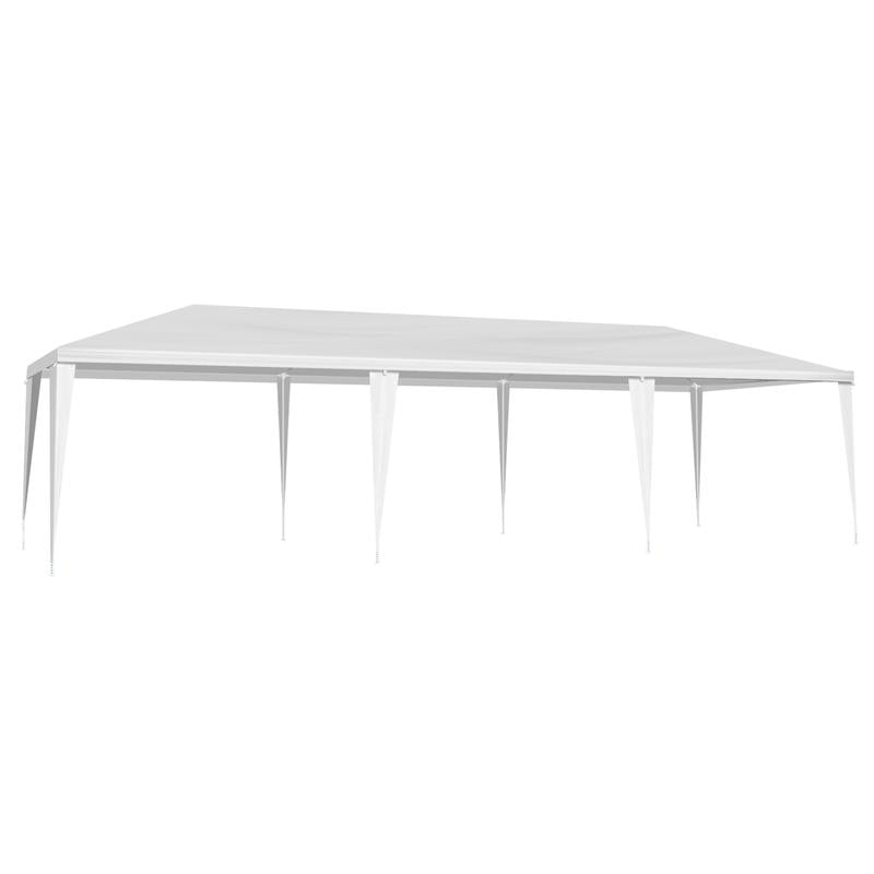 10X30Ft Wedding Canopy Tent with 8 Removable Sidewalls, Outdoor Shelter for Party, Wedding, Marketplace Outdoor Canopy Tent Sturdy Rib Outdoor Event Party