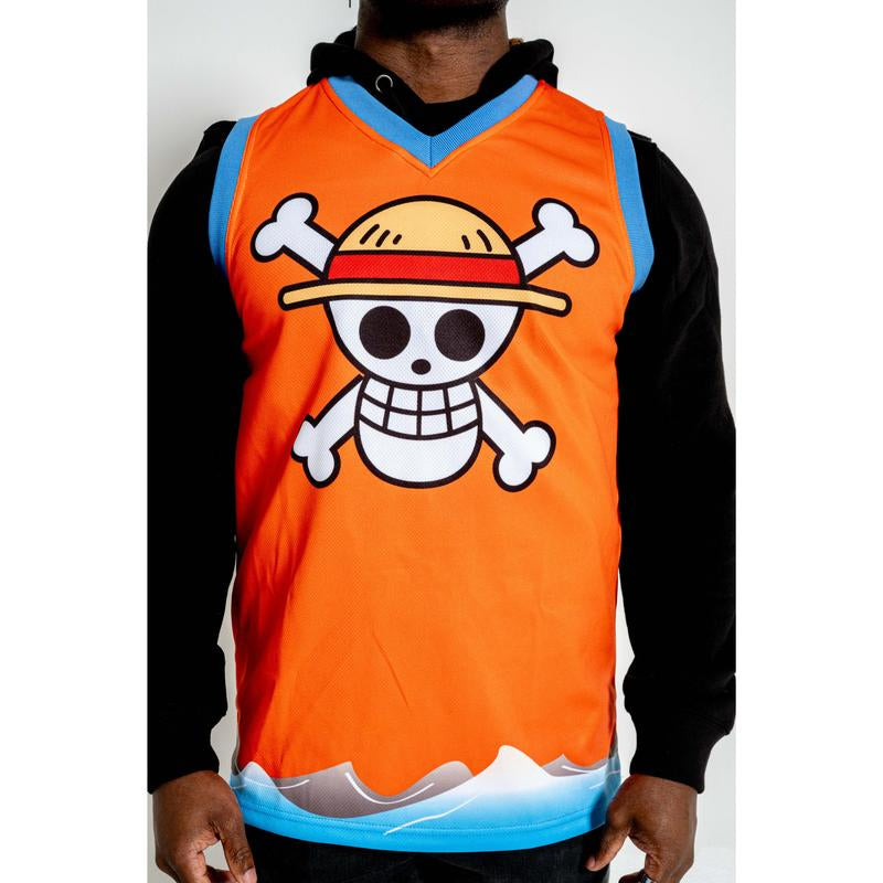 Straw Hat Luffy Basketball Jersey