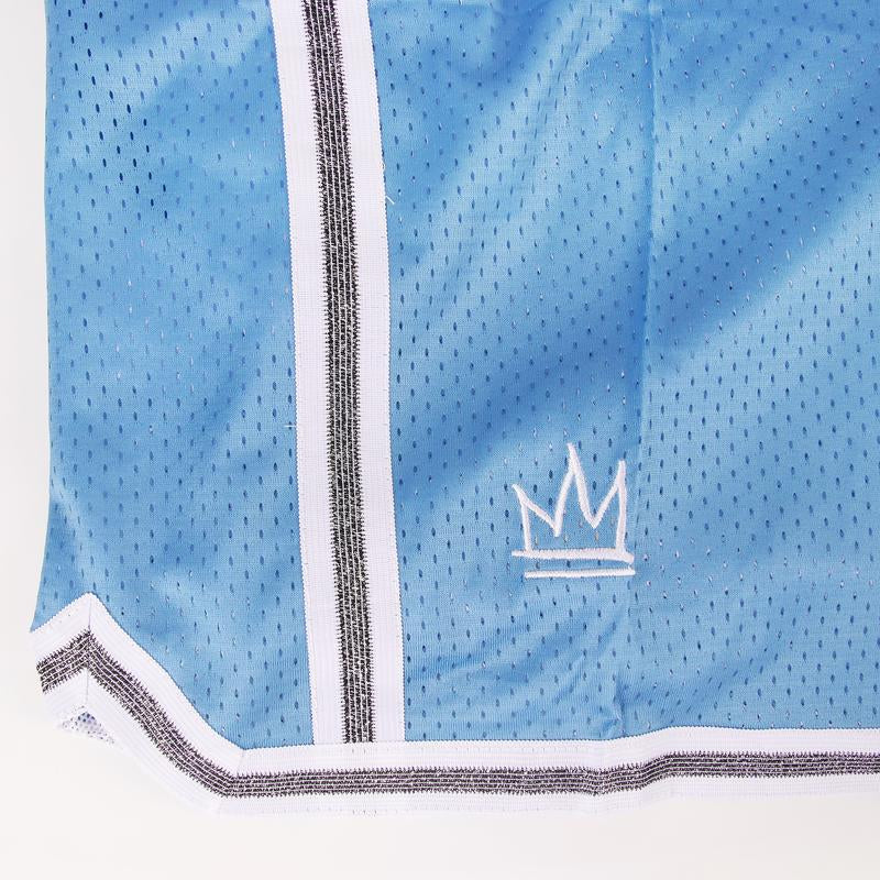 Fantastic Four Embroidered Blue Shorts Men'S Basketball Shorts Workout Sport Knee Pants with Pockets Athletic Sweat Walking Summer Shorts