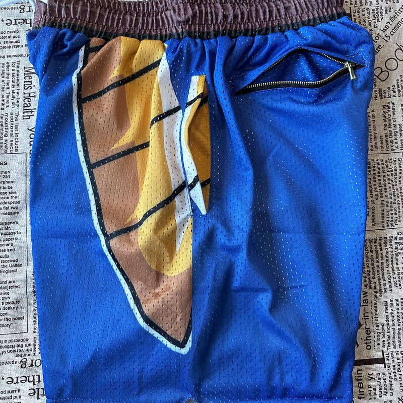Vegeta Battle Suit V2 Dragon Ball Z Gym Shorts