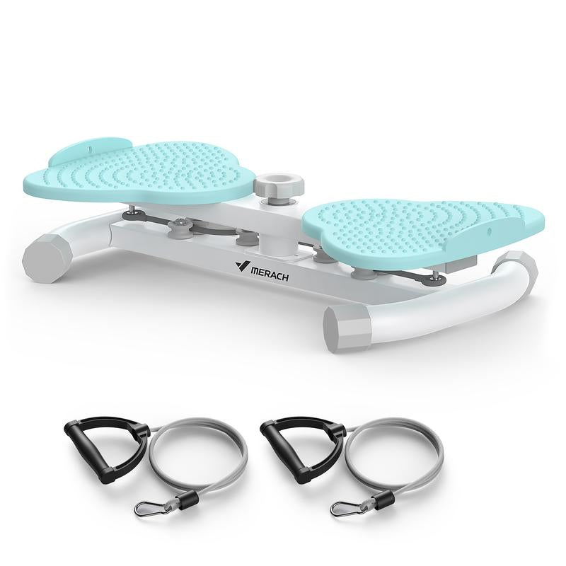【Live Link Only】Merach Waist Twist Machine Slim Waist and Toned Abs Waist Twister Double Non-Slip No Noise Use Exercise Equipment Abdominal Roller Workout for Women
