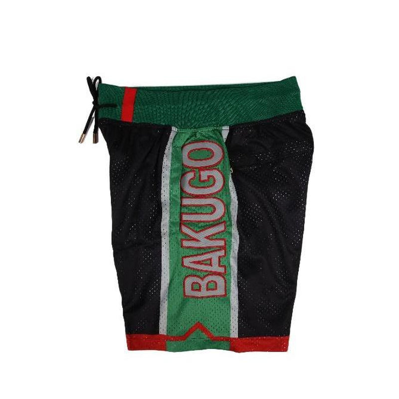 Academia Bakugo Shorts Men'S Basketball Shorts Workout Sport Knee Pants with Pockets Athletic Sweat Walking Summer Shorts